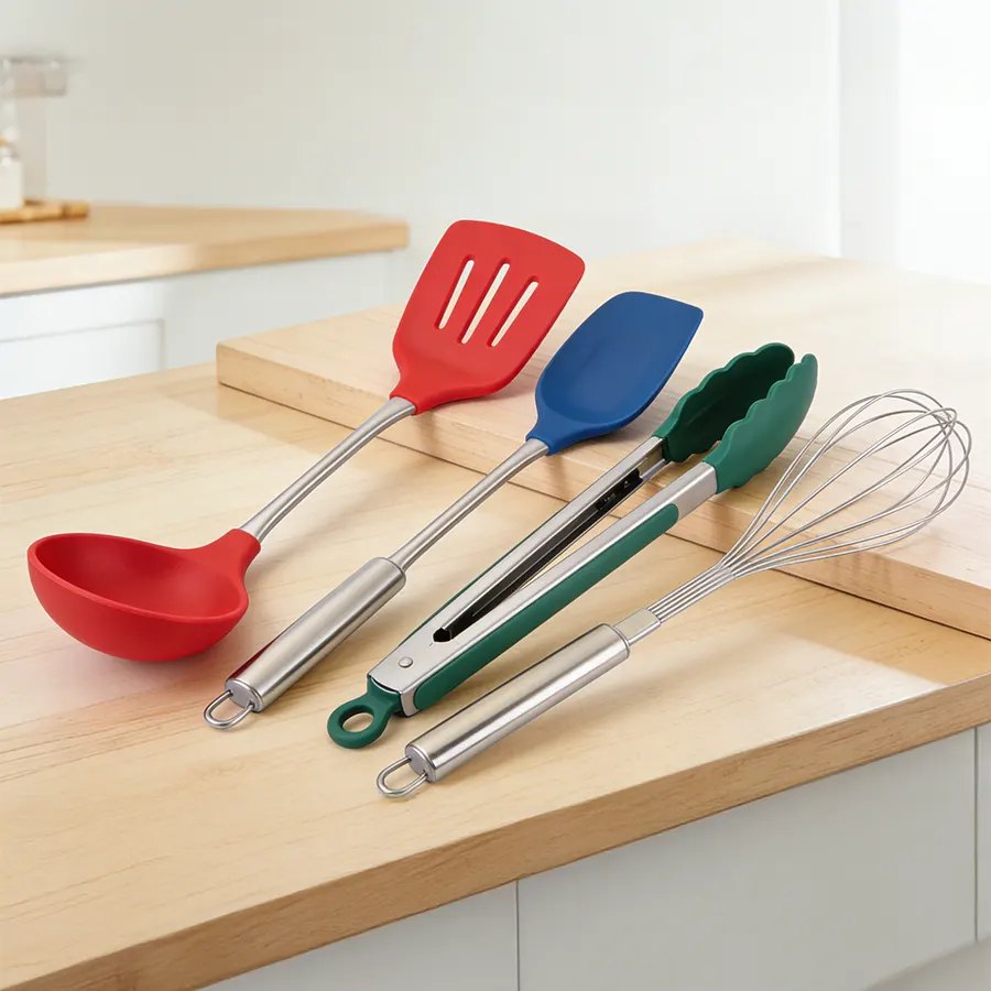 Silicone & Heat Resistant Utensil Sets